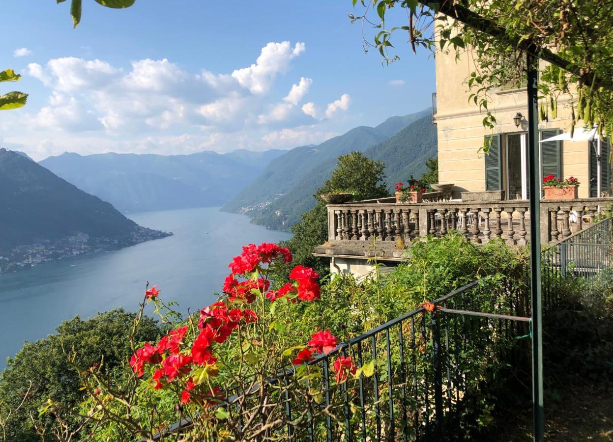 B&B Villa Le Ortensie Faggeto Lario Luaran gambar