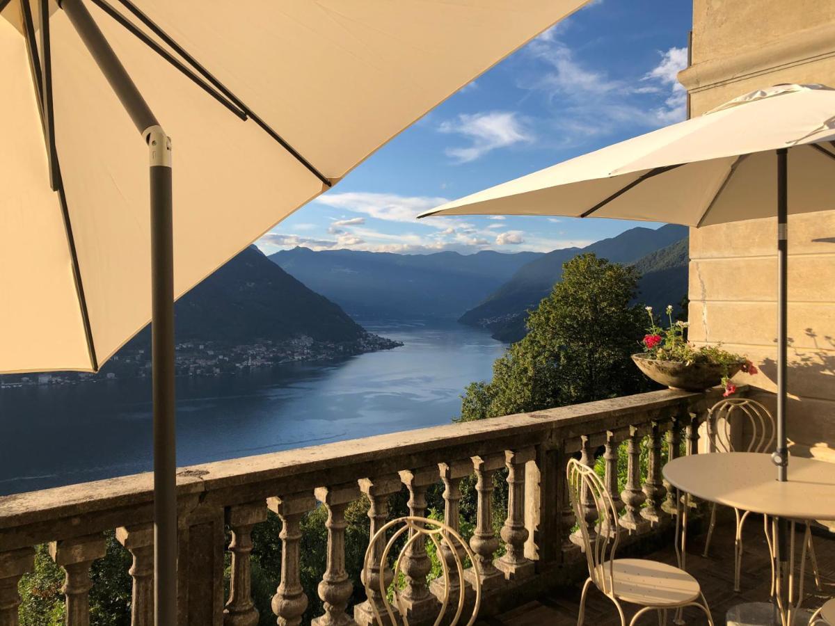 B&B Villa Le Ortensie Faggeto Lario Luaran gambar