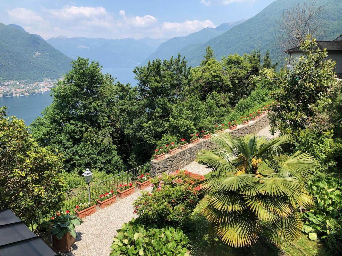 B&B Villa Le Ortensie Faggeto Lario Luaran gambar